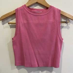 Pink Zara coped tank